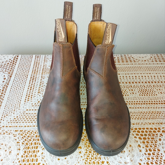 Blundstone Other - BLUNDSTONE Unisex Rustic Brown Leather Boot Size AUS 9